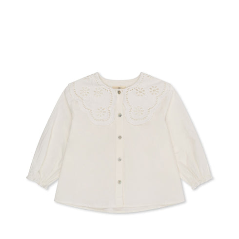 Konges Sloejd / RILO COLLAR SHIRT_OPTIC WHITE(18m,2y,3y,4y)